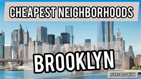 cheapest areas in brooklyn